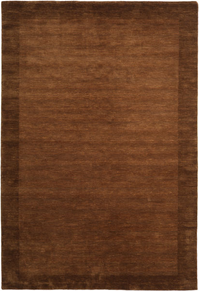  베틀 Frame - 갈색 러그 200X300 모던 브라운 (울, 인도)