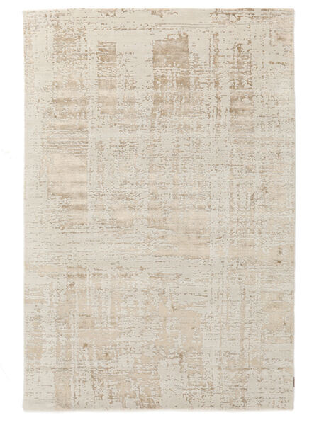  Wool/Bambusilk Loom - Indo 러그 183X272 모던 Beige/오렌지 ()