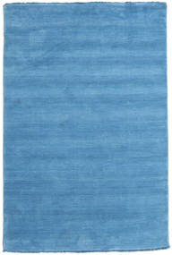  베틀 Fringes - 연한 파란색 러그 120X180 모던 라이트 블루/블루 (울, 인도)