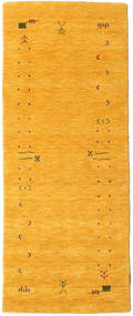  가베 Loom Frame - 노란색 러그 80X200 모던 복도용 러너
 옐로우 (울, 인도)