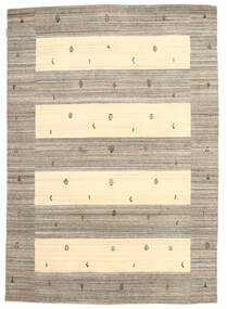  로리바프 Loom 러그 168X239 정품 모던 수제 라이트 브라운/라이트 그레이 (울, 인도)